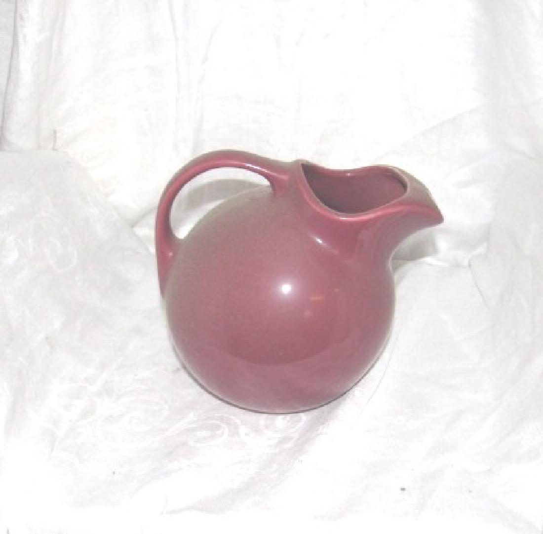 Hall China Ball Water Pitcher (1 of 3)
