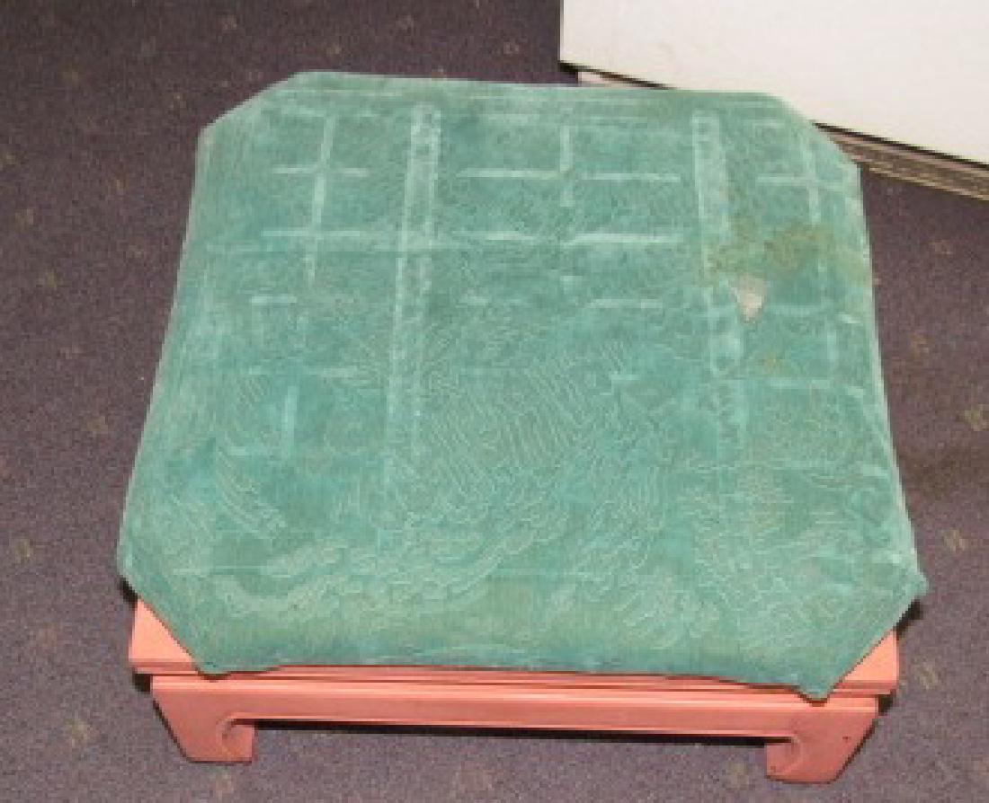 Pink Painted Stool: Stool