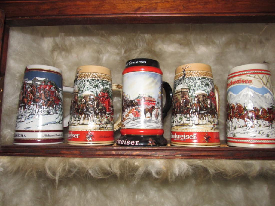 11 Budweiser Beer Steins (1 of 6)