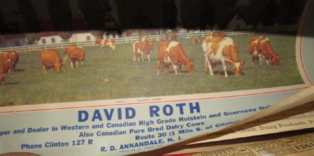 David Roth Annandale NJ Calendar: Has wear, tear, & Stains