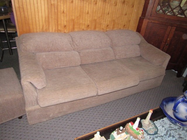 Couch Ottoman & Chair: Contents sold seperately