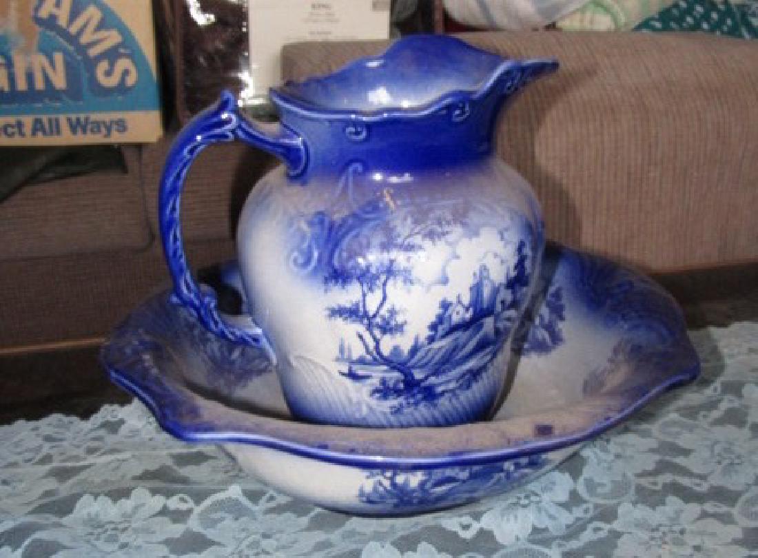 Bowl & Pitcher Set (1 of 4)