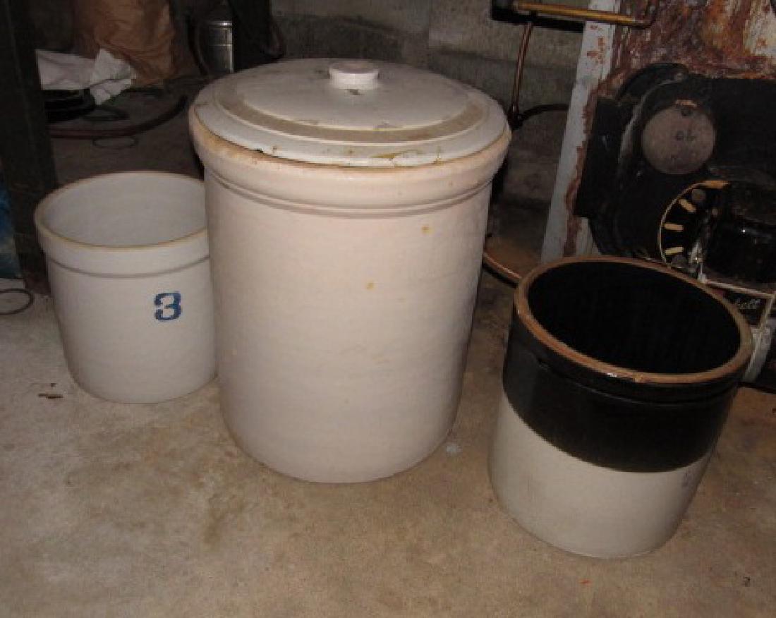 3 Stoneware Crocks (1 of 1)