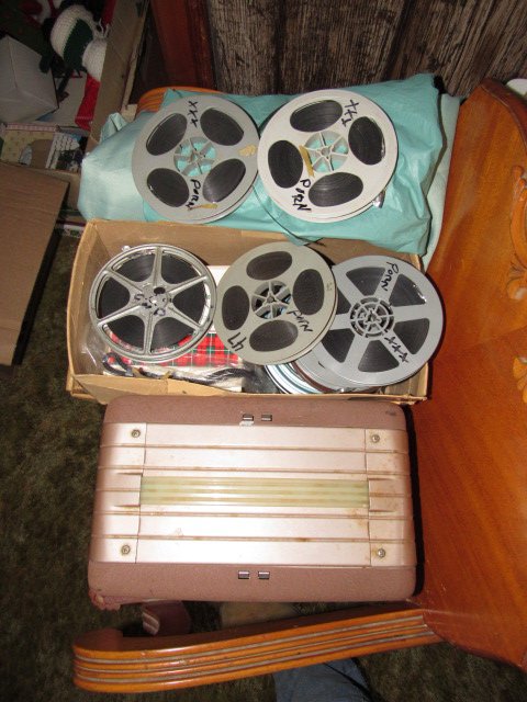 Vintage Adult Movies & Projector (1 of 4)