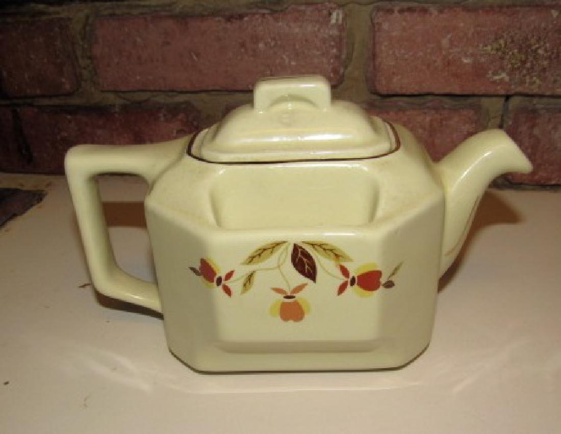 2000 Hall Autumn Leaf Teapot (1 of 4)