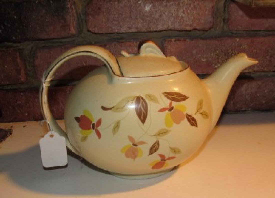 Hall Limited Edition Autumn Leaf Teapot: Approx. 6" tall.