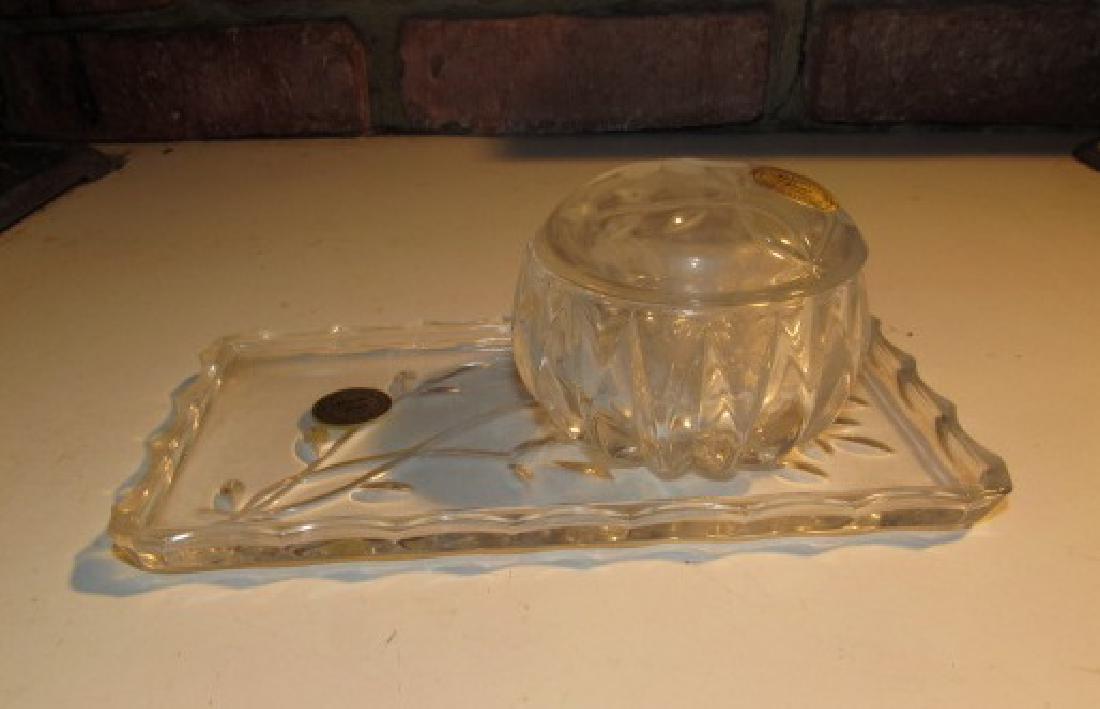 Princess House 24% Lead Crystal Vanity Set (1 of 3)