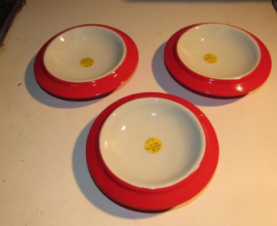 Set of 3 Hall China Ashtrays (1 of 2)