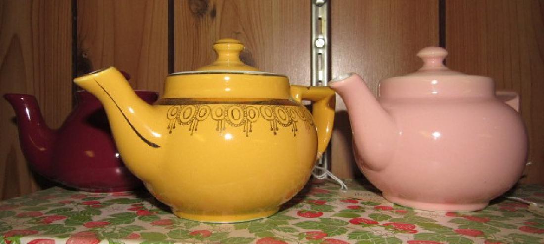 3 Hall China Teapots (1 of 2)