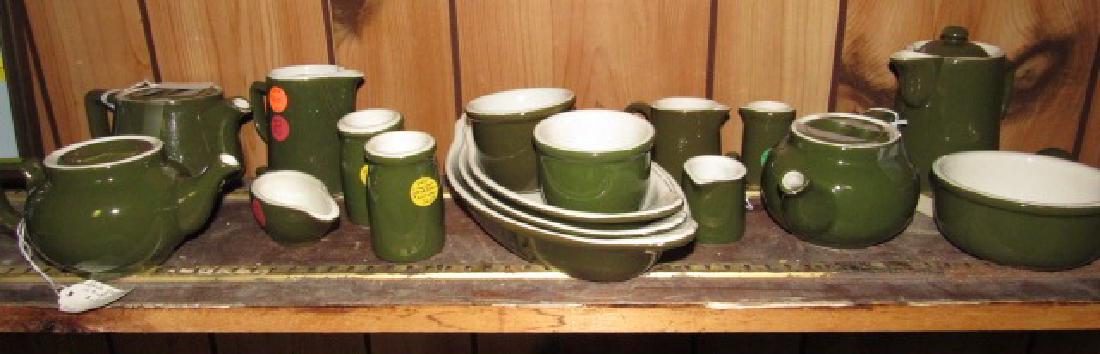 Lot of Hall Stock Green China (1 of 3)