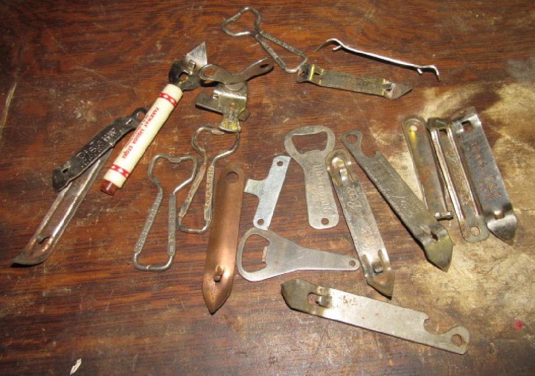 Lot of Bottle Openers Coke Beer: All bottle openers pictured