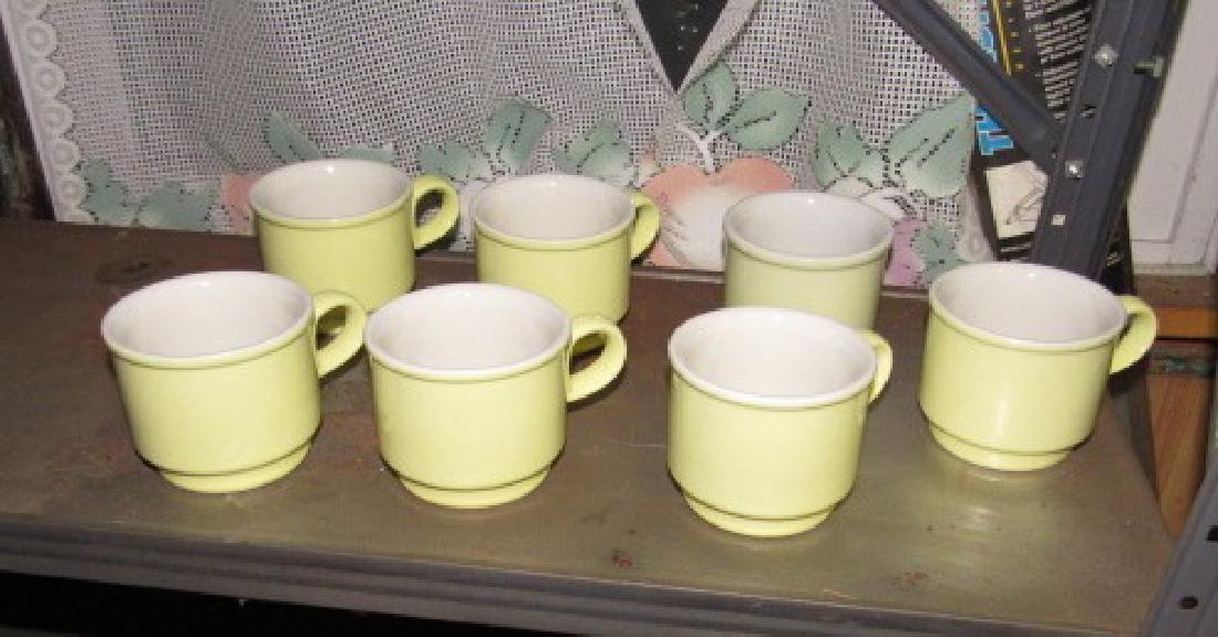 7 Hall China 1743 Cups (1 of 3)