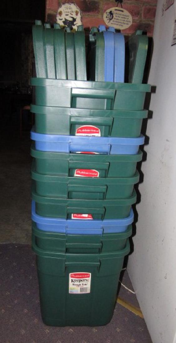 9 Plastic Totes (1 of 3)