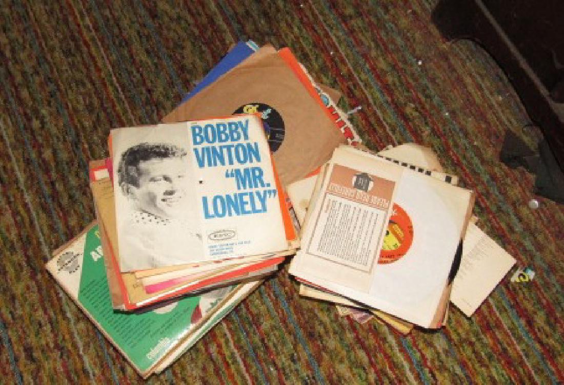 Large Lot of 45 Records (1 of 8)