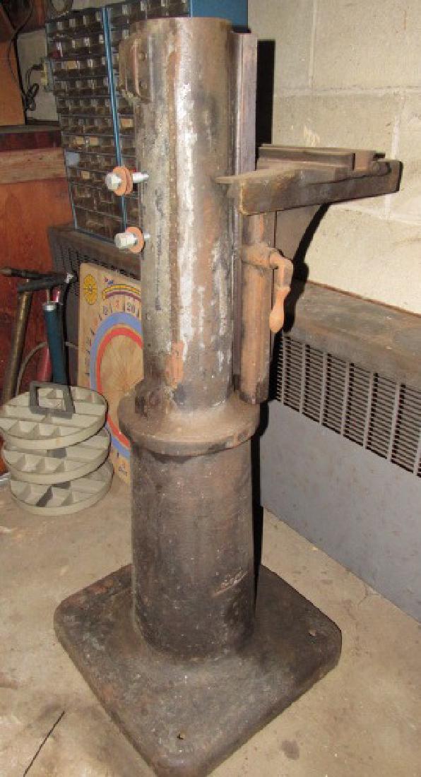 Antique Cast Iron Industrial Base (1 of 2)