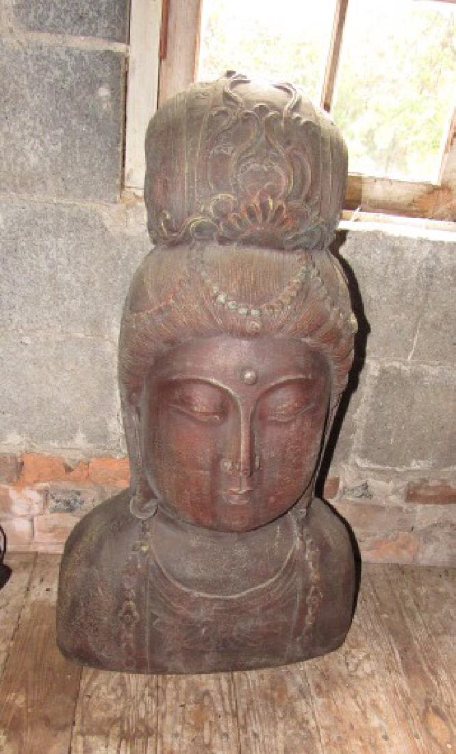 Large Plaster Egyptian Bust (1 of 2)