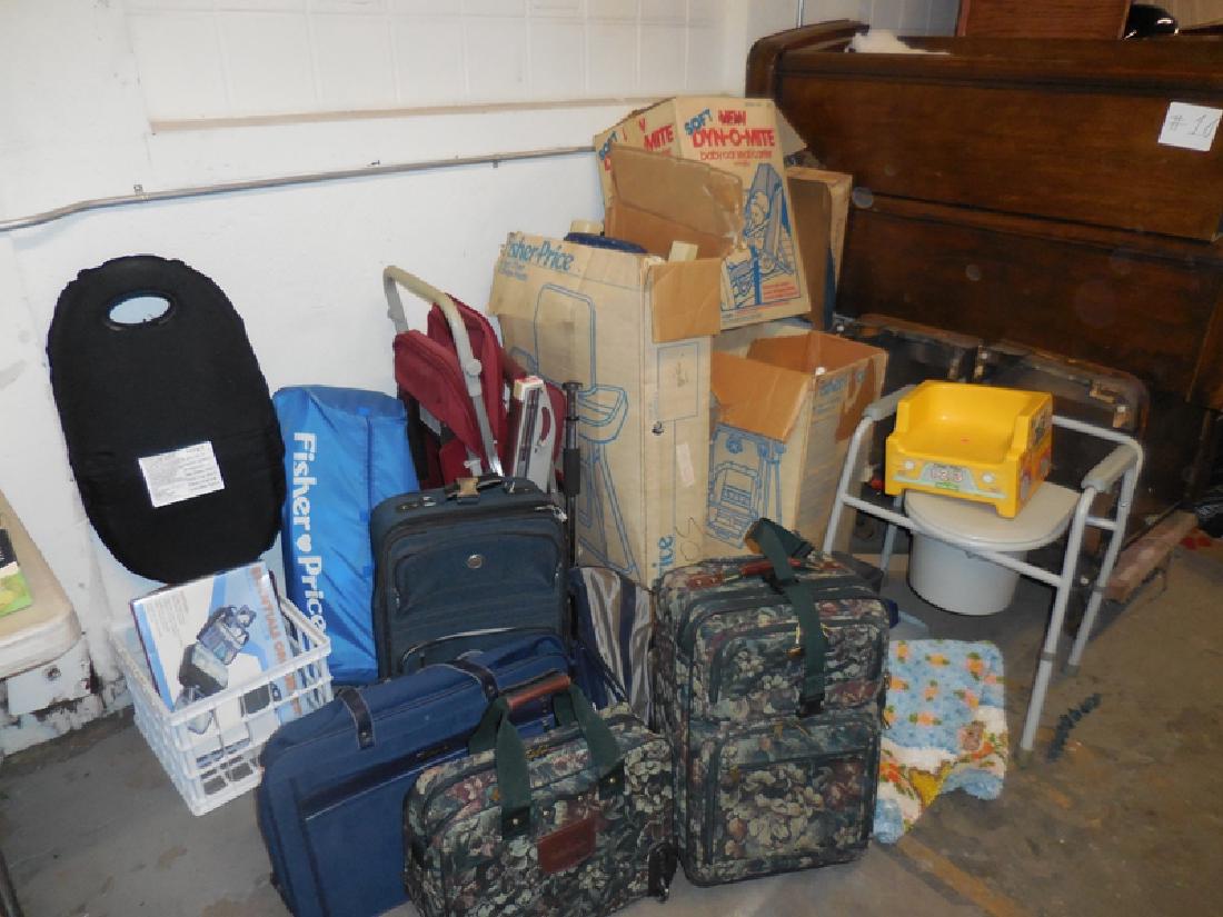 Fisher Price, Luggage Lot: Incl. Stroller, Suitcases, Portable Potty, etc