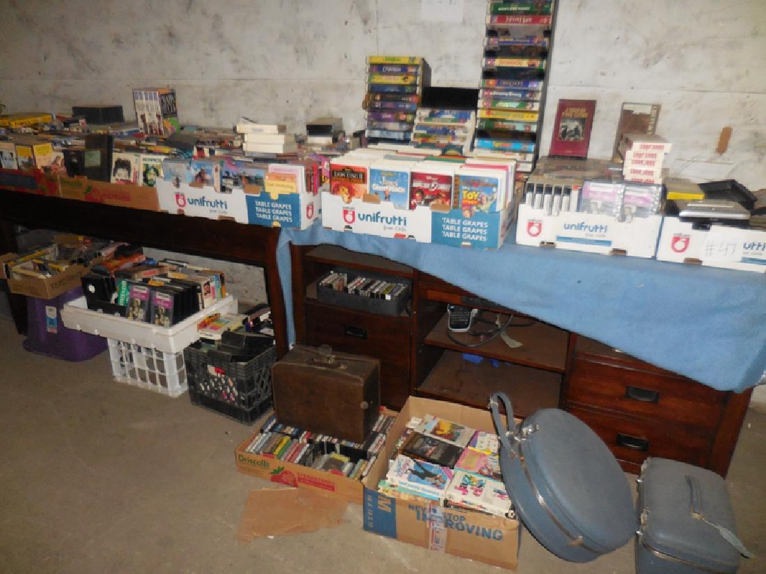 VHS Tapes & Cassettes Lot (1 of 5)