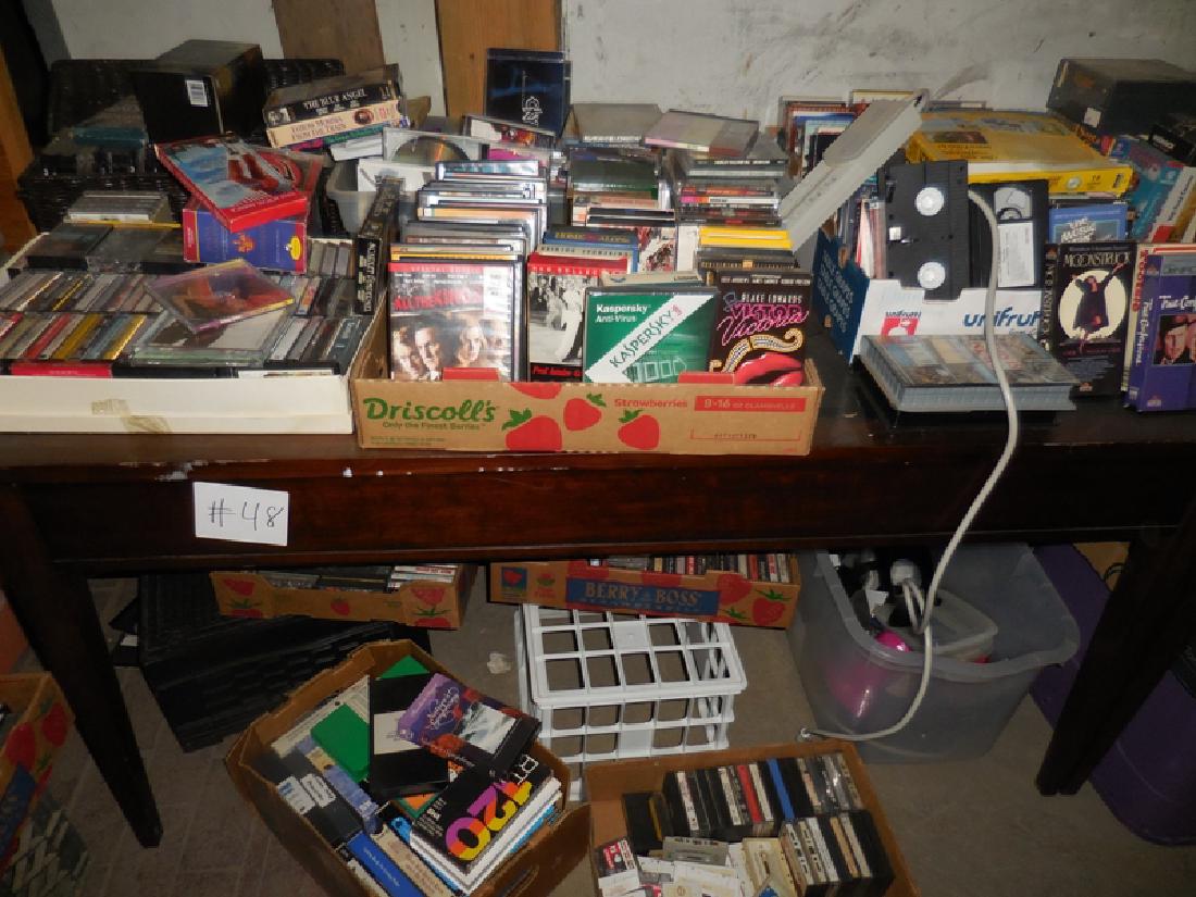 DVD, Cassette, VHS Lot (1 of 4)