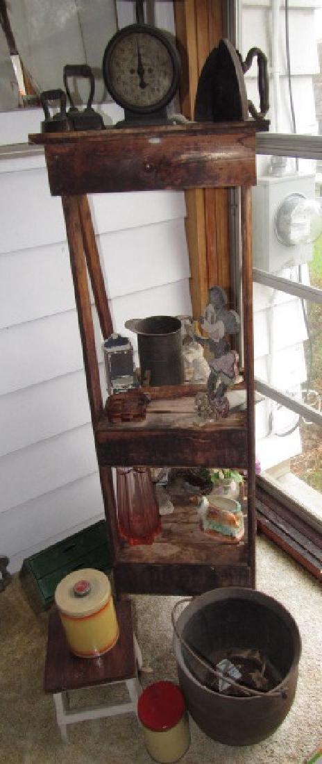 Primitive Shelf Scale Sad Irons Minnie Mouse (1 of 6)