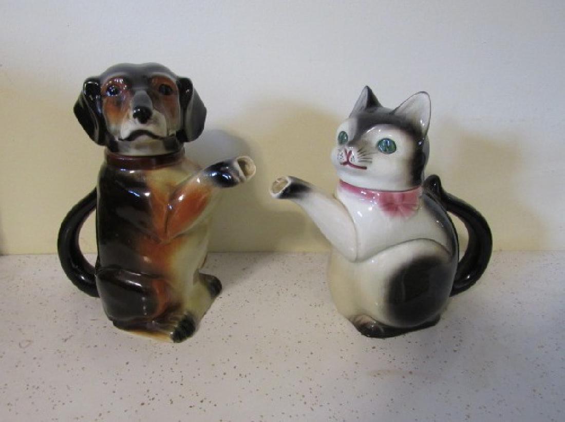 Erphila Germany Dog & Cat Teapots (1 of 3)