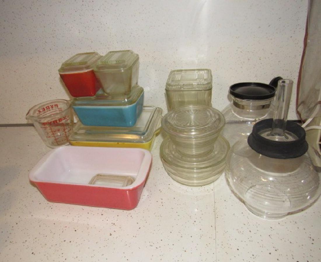 Pyrex & Misc Refrigerator Dishes (1 of 1)