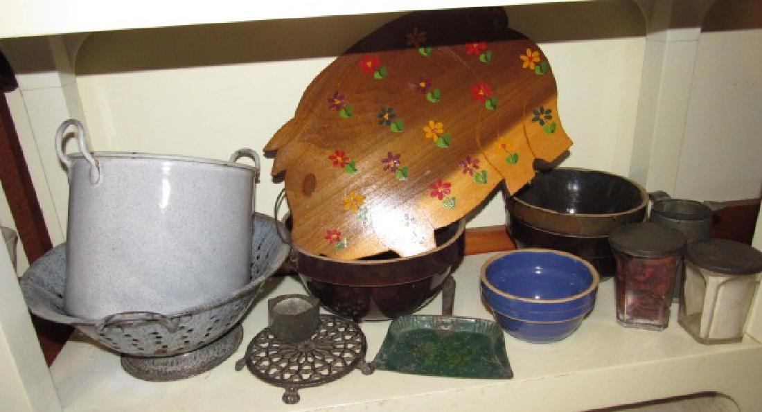 Agateware & Mixing Bowl Lot (1 of 5)