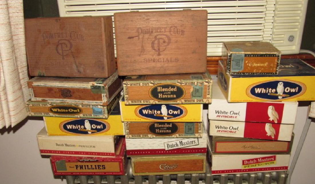 Cigar Boxes White Owl Havana Pomfret Club (1 of 3)