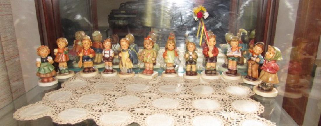 12 Goebel Hummel Club Figures: Getting all 12 pictured.