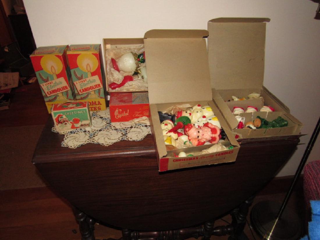 Vintage Christmas Lot w/ Gurley Candles (1 of 6)