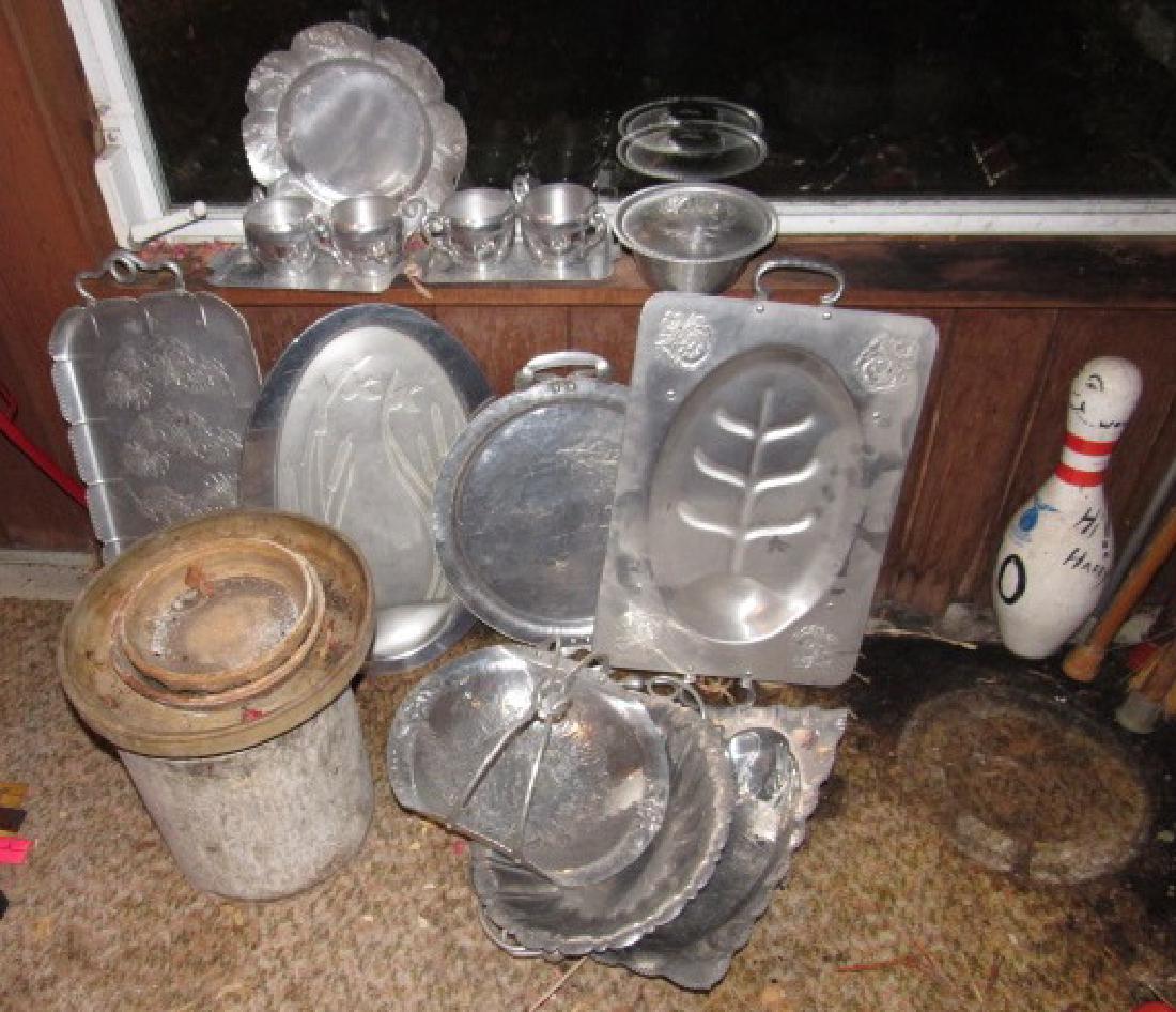 Hammered Aluminum Lot (1 of 4)