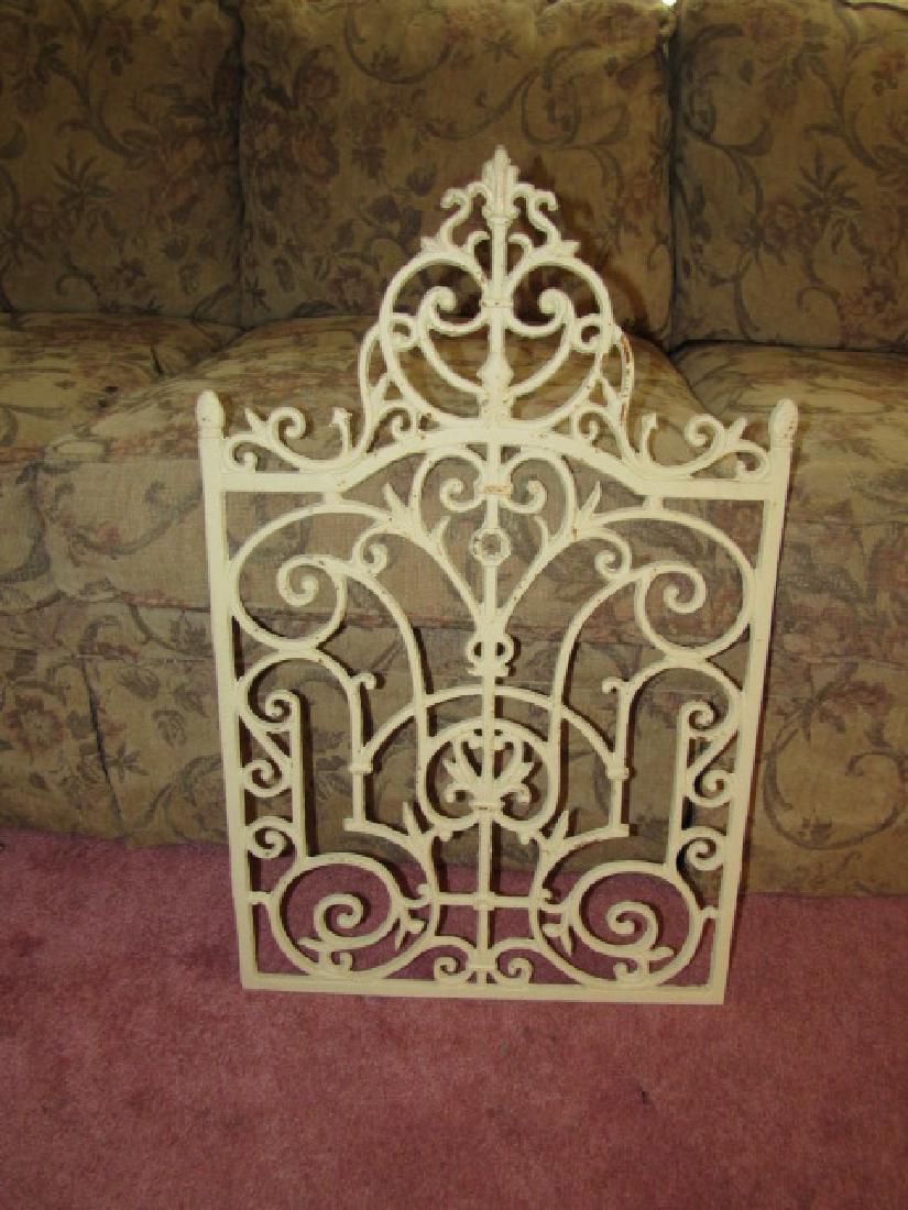 Cast Iron Wall DÃ©cor: Approx. 18" x 28"