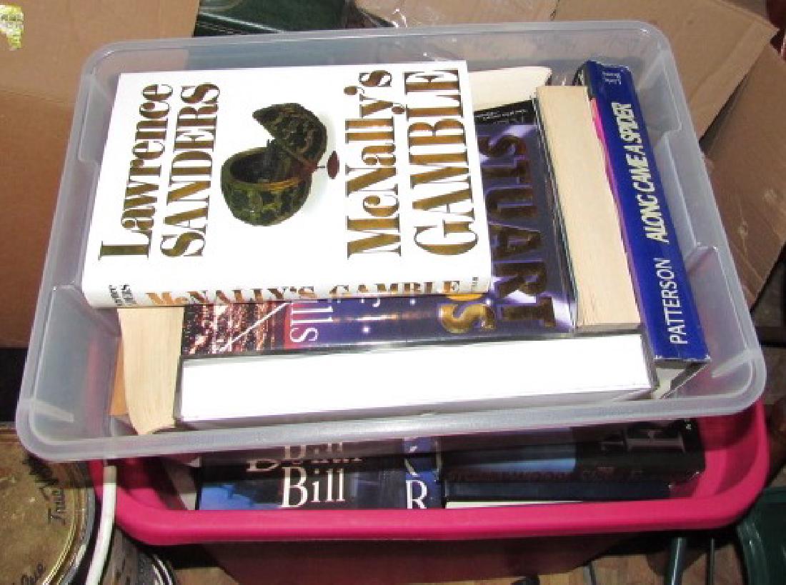 2 Totes of Books: 2 Totes Filled