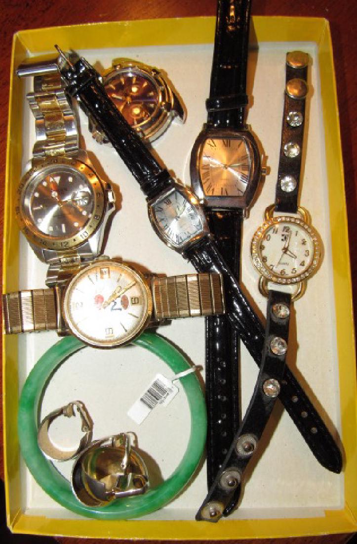 Watch Lot Gruen 1976 Caravelle Orange Bowl: Getting all pictured in untested condition.