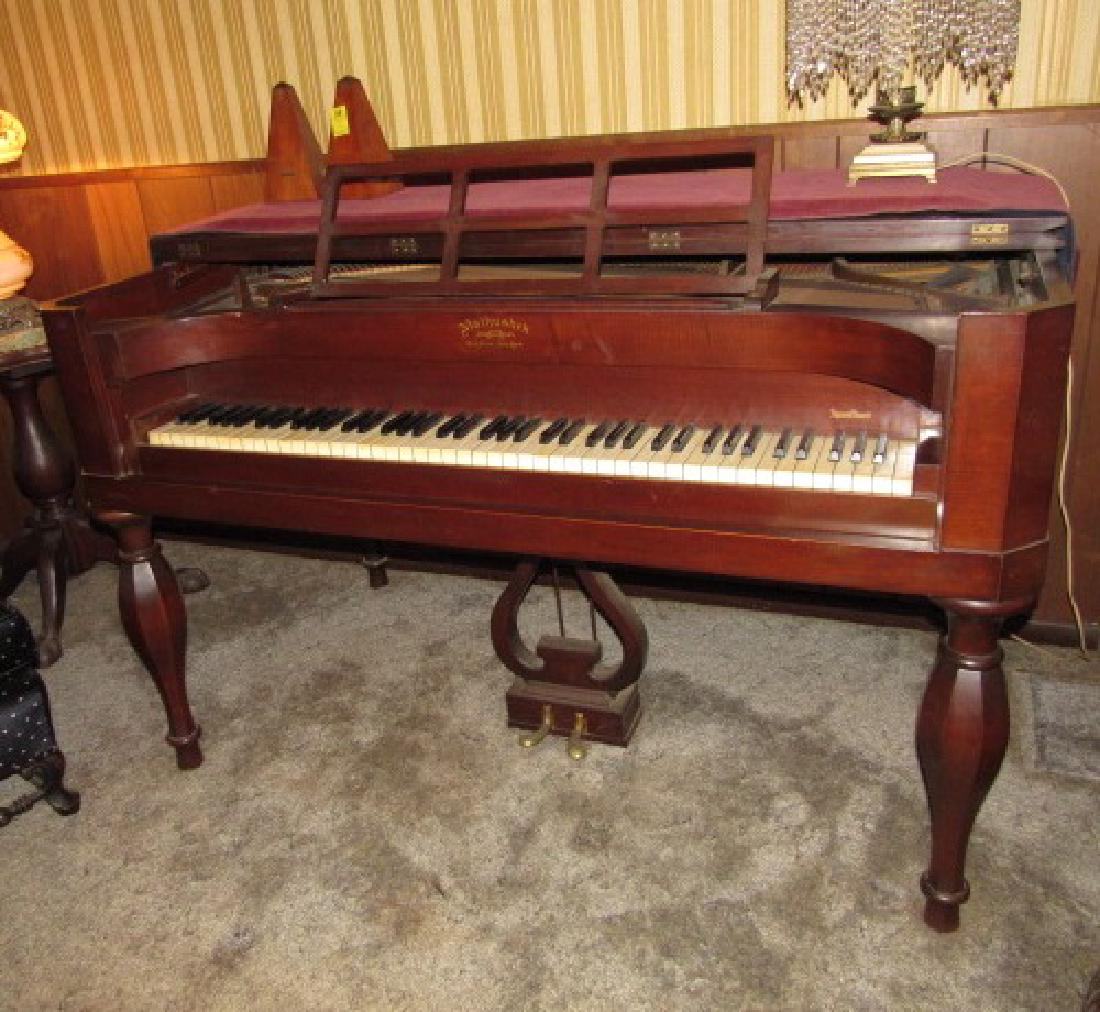 Mathushek Piano: Has some light scratches on finish
