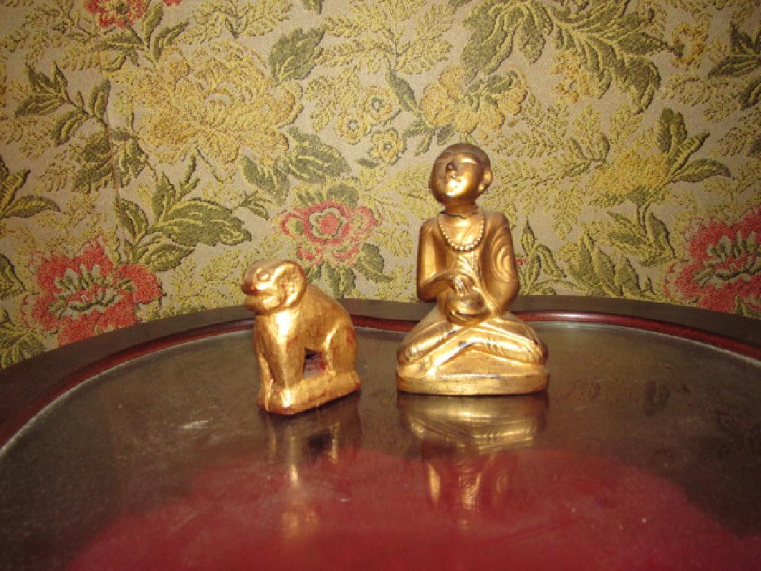 Oriental Figure & Foo Dog (1 of 3)