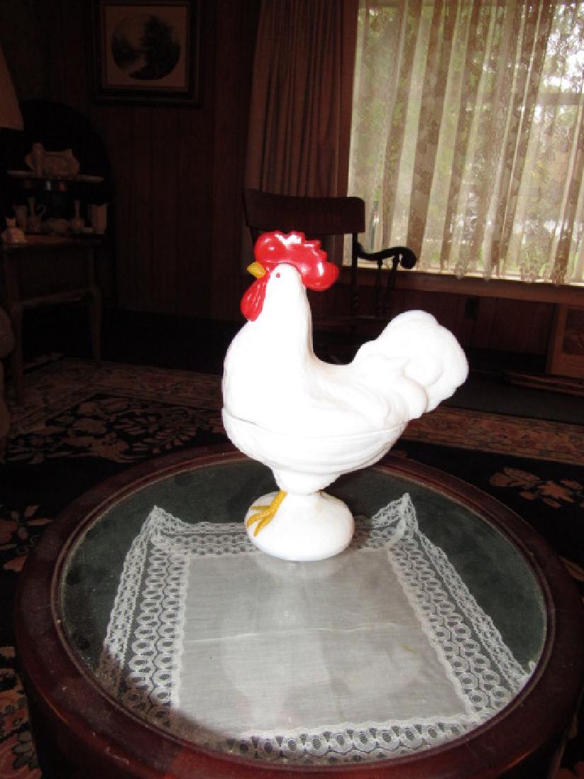 Rooster Covered Candy Dish (1 of 3)