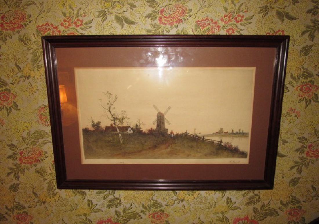The Windmill Print (1 of 3)