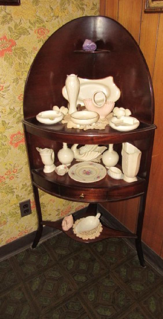 Federal 1 Drawer Corner Stand (1 of 4)