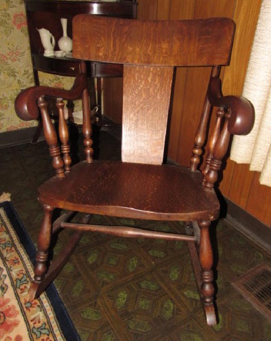 Oak Rocker: Rocker