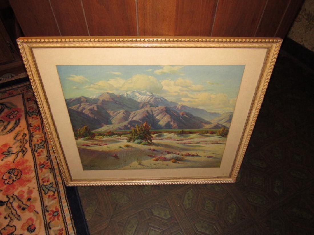 P. Grimm Mountain Scene Print (1 of 3)