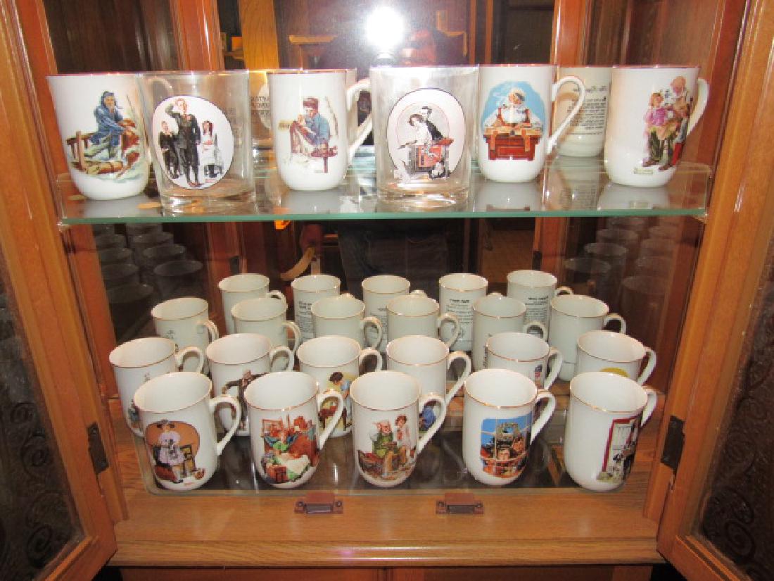 Norman Rockwell Cups & Glasses: Getting all cups & glasses pictured.