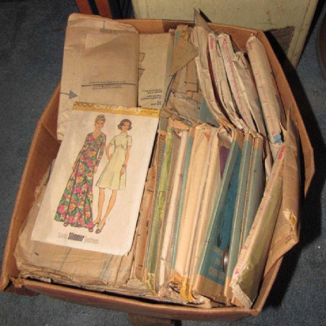 Large Box of Sewing Patterns (1 of 3)