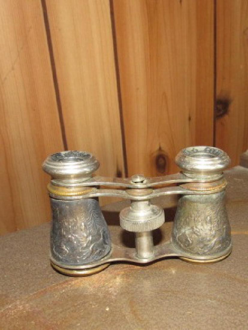 Antique Chevalier Paris Hunt Scene Binoculars (1 of 7)