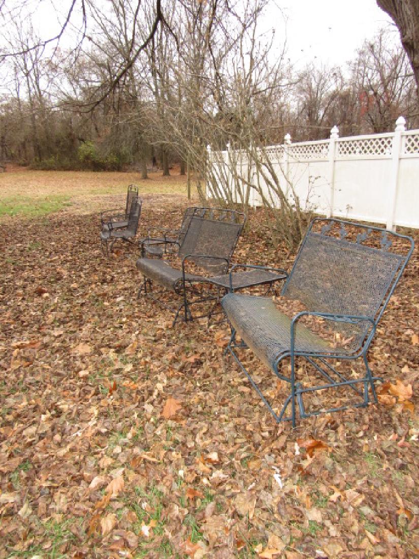 Metal Patio Gliders Chairs & Tables (1 of 3)