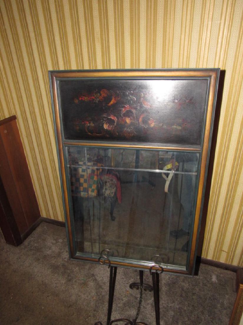 Hand Painted Mirror: Approx. 23 1/2" x 34 1/2"