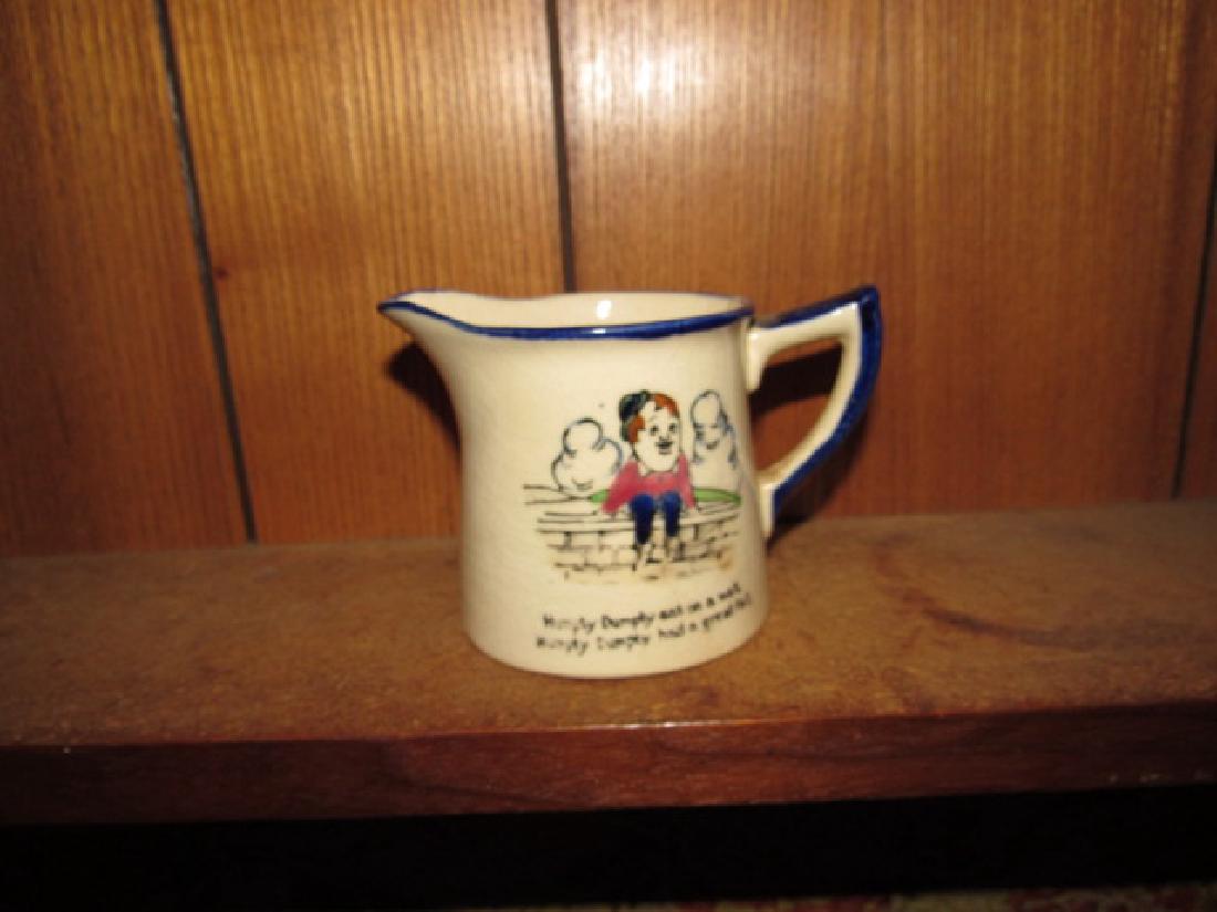 Humpty Dumpty Creamer: Approx. 3" tall