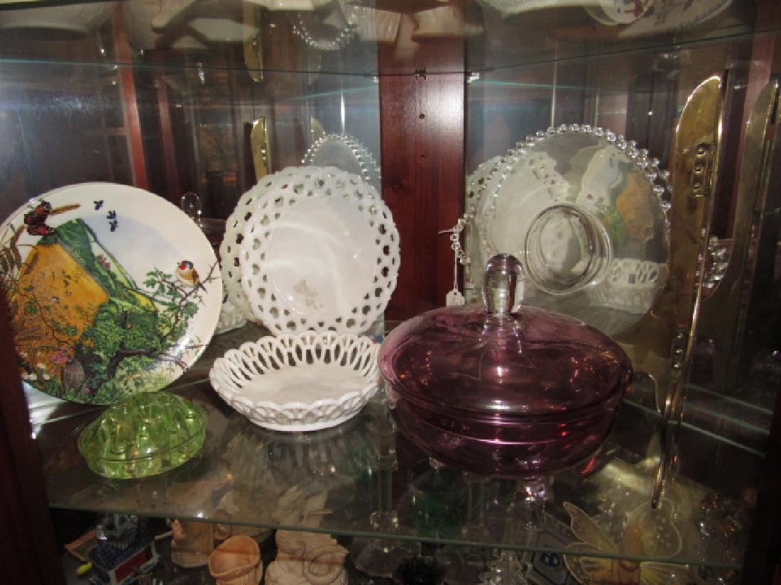 Applied Feet Lidded Candy Dish Shelf Lot (1 of 3)