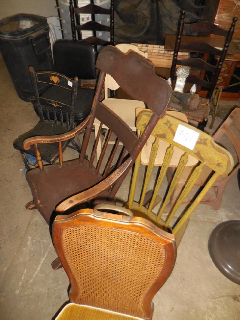 Misc. Chair, School desk Lot (1 of 3)