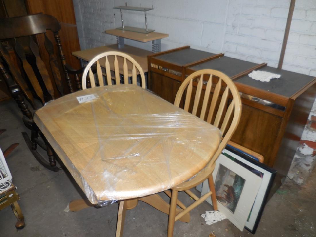 Table, Buffet, Desk: Incl. Rocking chair